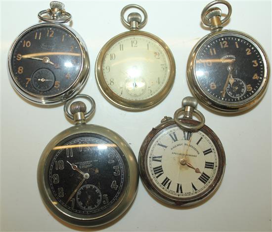 5 pocket watches